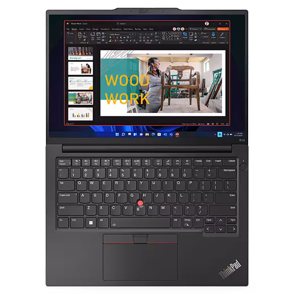 Lenovo ThinkPad E14 Gen 5 Laptop - Intel Core i5-1335U 13th Gen, 8GB RAM DDR4 3200, 512GB SSD M.2 2242 PCIe 4.0x4 NVMe Opal 2.0, 14" WUXGA, Integrated Intel® Iris® Xe Graphics , No OS - 21JK001BUE - Image 3