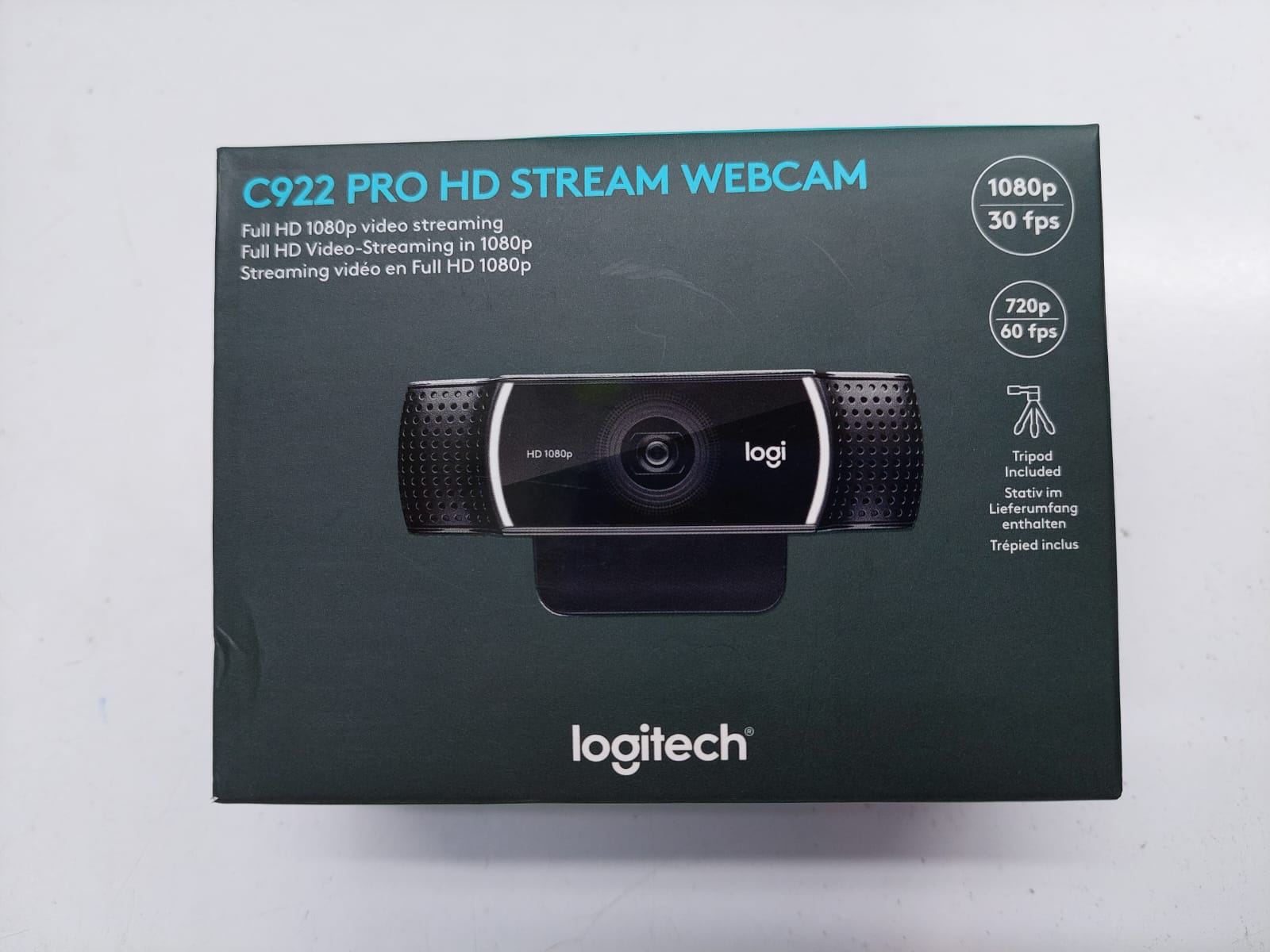 Logitech C922 Pro Stream Webcam