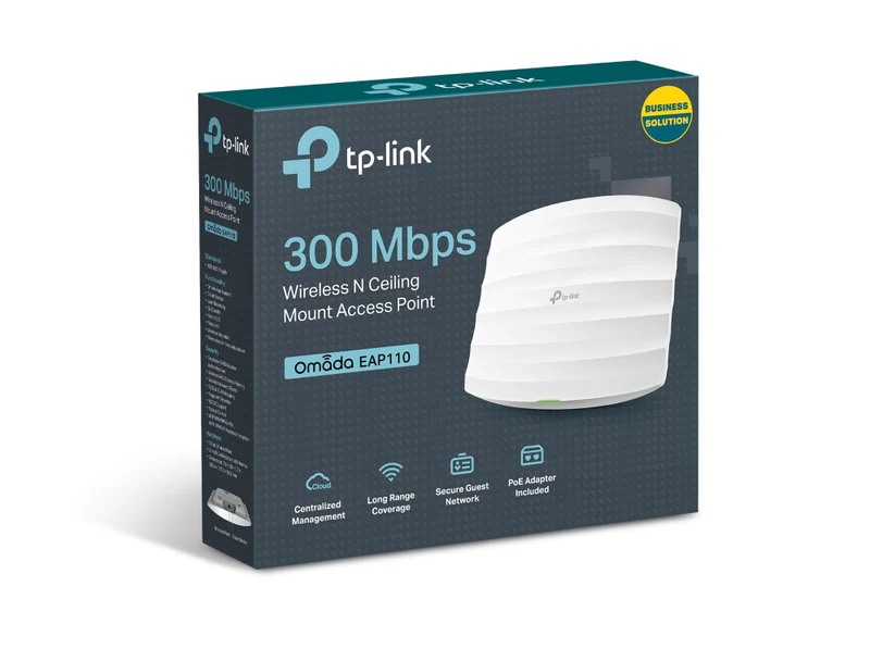 TP-Link EAP110 300Mbps Ceiling Mount Access Point