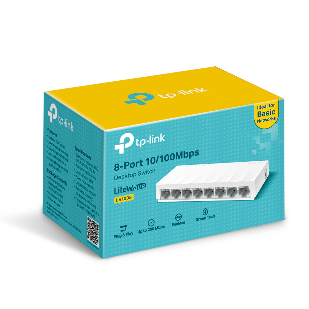 Tp-Link 8-Port 10/100Mbps Desktop Network Switch